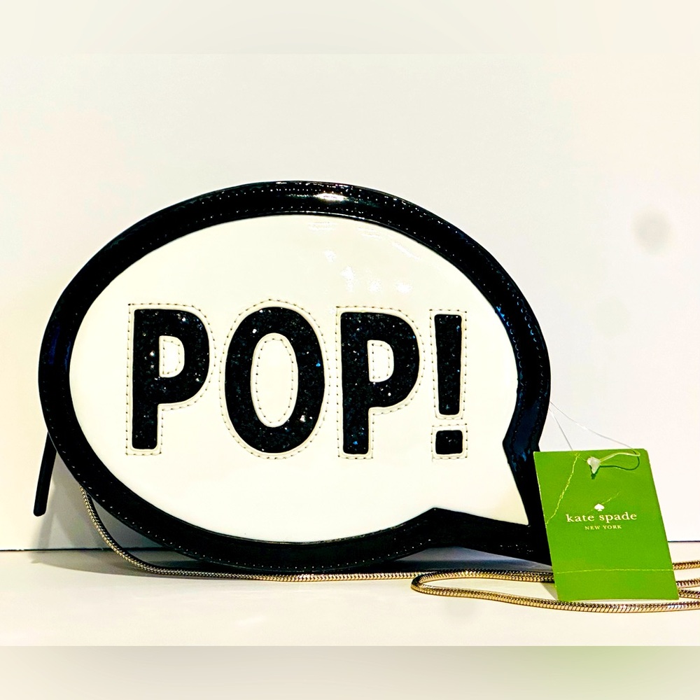 NWT! Kate Spade ♠️ Patent Leather Pop 🗯️ Clutch